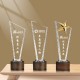 Mahogany Solid Wood Trophy 