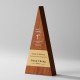 Beech wood trophy 