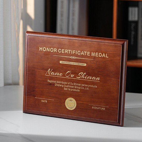  Wholesale Solid Wood Medals	