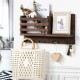 Wooden Wall-Mounted Rack for Kitchen	