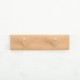 Wall-mounted wooden shelf for study