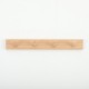 Wall-mounted wooden shelf for study