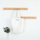 Wall-mounted wooden shelf for study