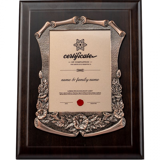 customization of wooden medals for employee honors	