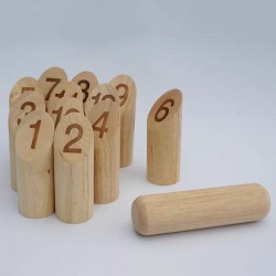 Lawn Wooden Game Set With Throwing Numbers Funny Garden Game Lawn Wooden Game Set With Throwing Numbers Funny Garden Game