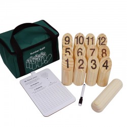 Lawn Wooden Game Set With Throwing Numbers Funny Garden Game Lawn Wooden Game Set With Throwing Numbers Funny Garden Game