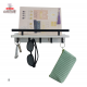 Wall-mounted shelf without holes