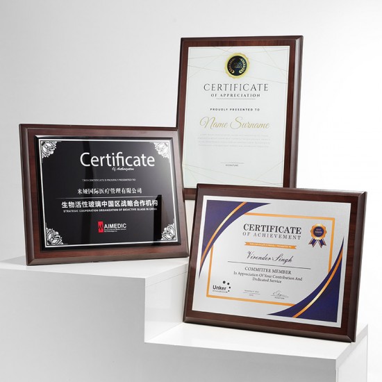  school wooden medals	