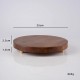 wooden support Wooden bottom vase