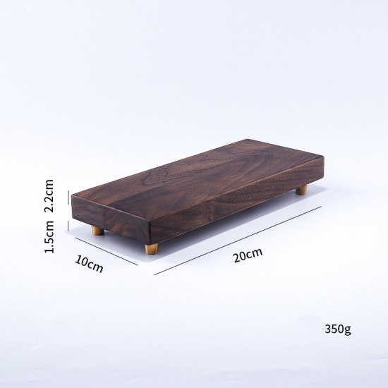 wooden support Wooden bottom vase