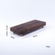 wooden support Wooden bottom vase