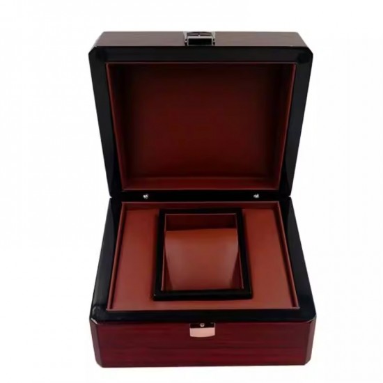 Wooden box Black wooden watch box