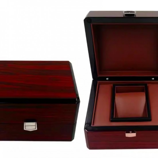 Wooden box Black wooden watch box