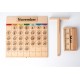 Wooden Calendar Wooden Kids Gifts