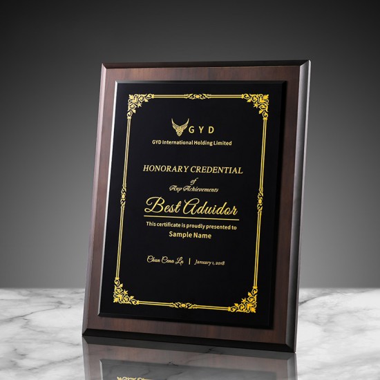 natural wood honor medals