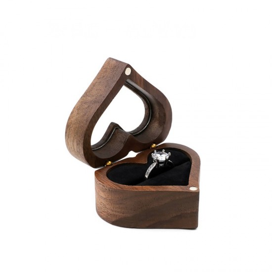 Wooden Storage Ring Box		
