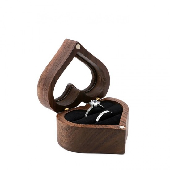 Wooden Storage Ring Box		