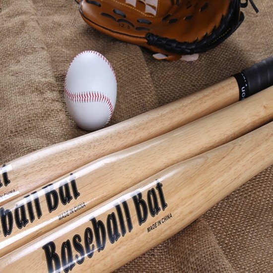kids wooden baseball bat 