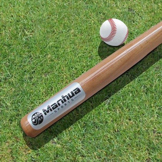 Natural Solid Wooden Bat