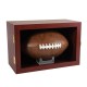 Football Display Case Wooden Display Case