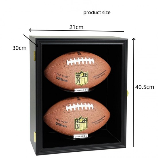 Football Display Case Wooden Display Case