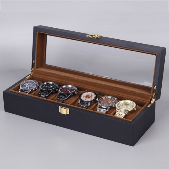 Wooden watch box