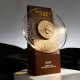 Standing Wooden Trophy 