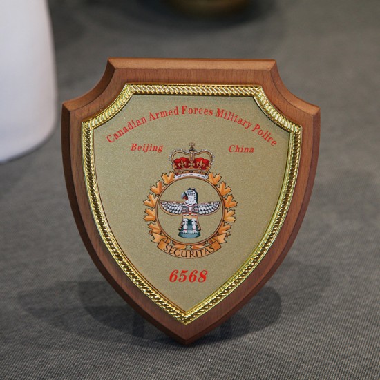 Custom-made wooden medals