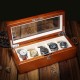 Black wooden watch box	