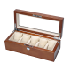 Black wooden watch box	