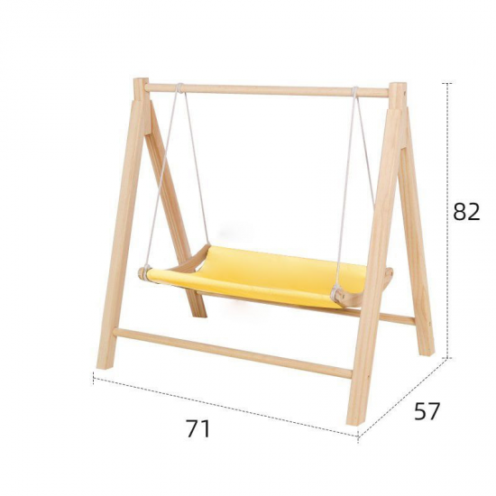 wooden Rocking Bed Wooden Cat House