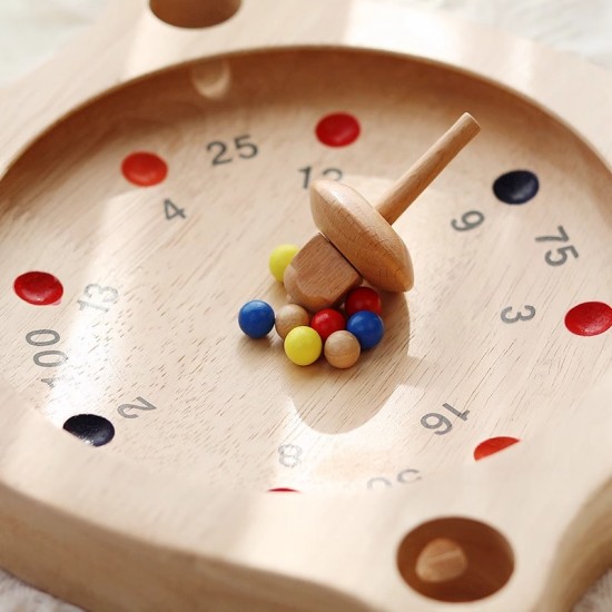 Wooden Roulette Game Wooden Game