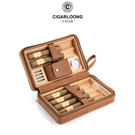 Solid Wood Cigar Box 