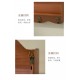 solid wood wall brackets	