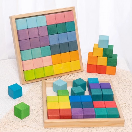 Wooden toy Wooden Building Blocks toy