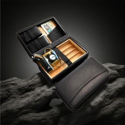Cuban cigar humidors – imported cedar wood, large-capacity storage, convenient cigar cabinet, authentic product