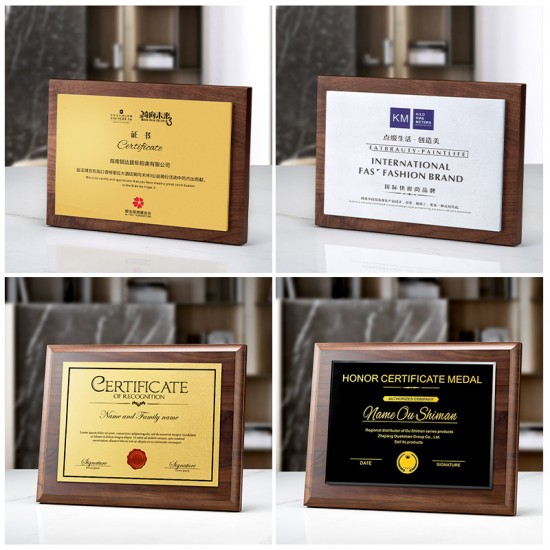 Laser-engraved medals