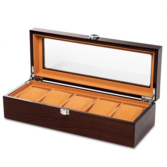 wood watch storage box