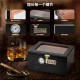 Leather Clad Wooden Cigar Humidor