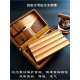  compact portable cigar wooden box