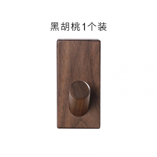 Wall-mounted wooden shelving unit