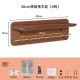 Wooden wall shelf for kitchen