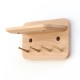 Wooden wall shelf for kitchen